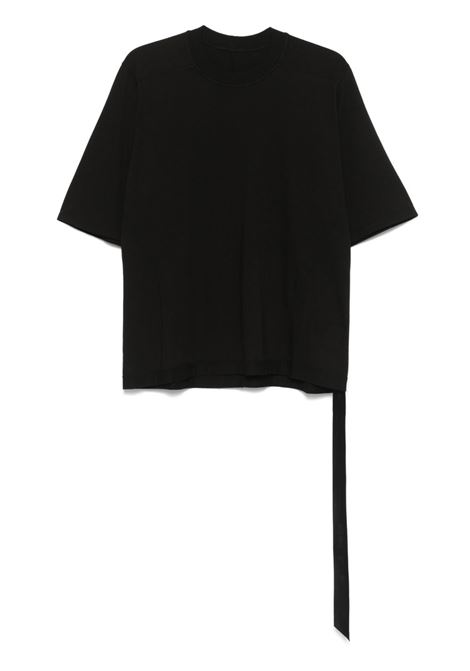 T-shirt in cotone in nero Rick Owens DRKSHDW - donna